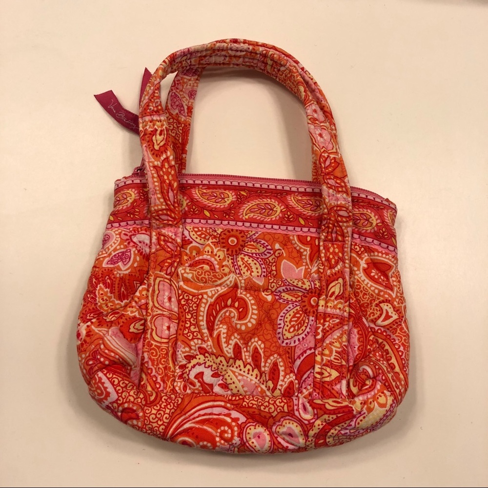 Vera Bradley Sherbet Bitty Betsy handbag